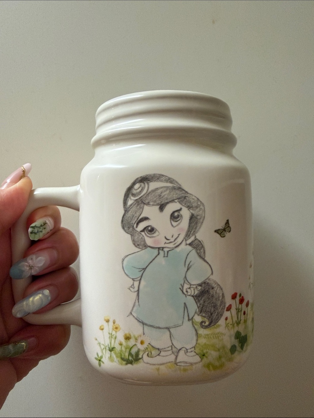 Ceramic princess mug